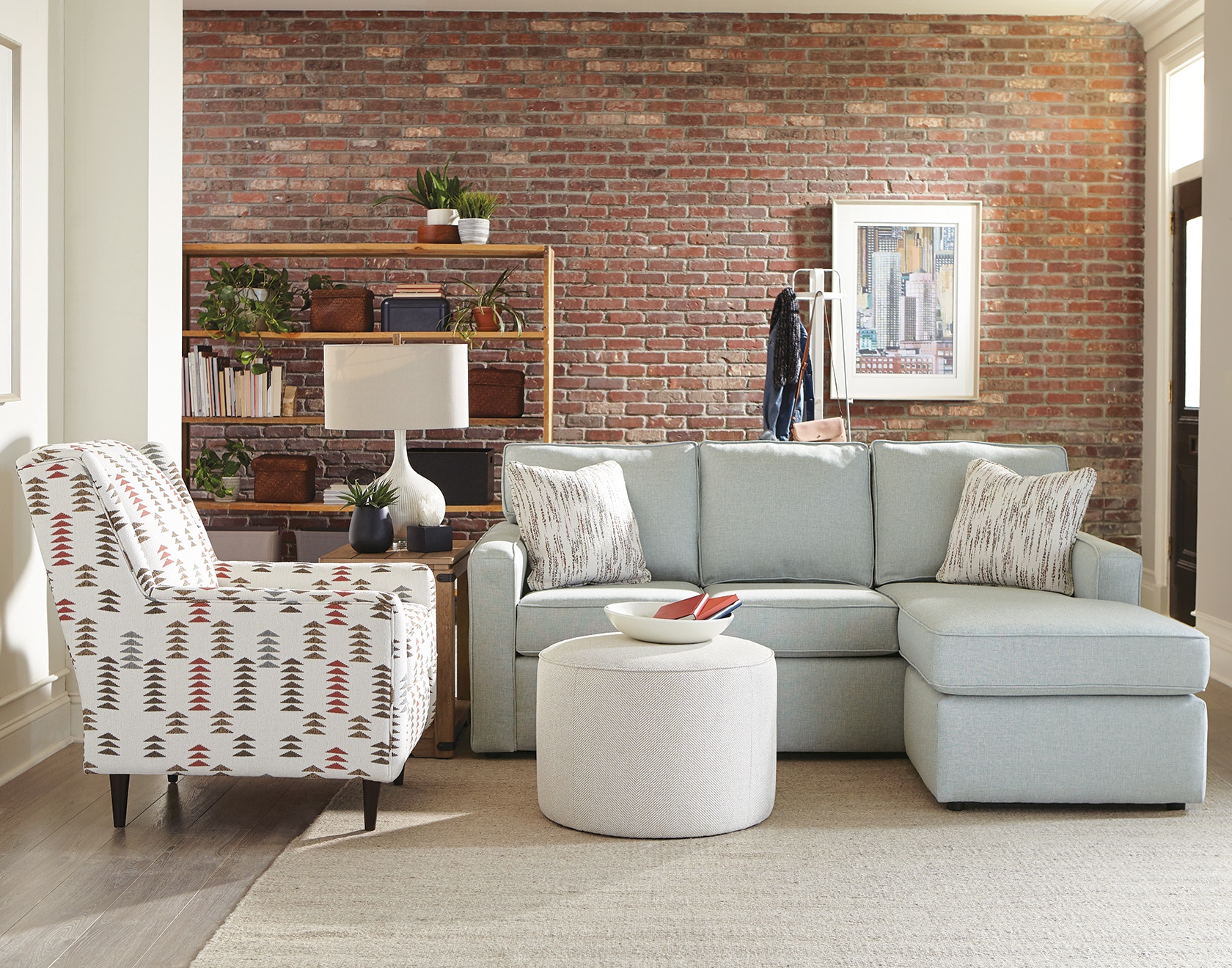 ★美品★アメリカ■The Charles Stewart■スツール■ソファ■花柄 England Living Room Norris Sofa 9X05 - England Furniture - New